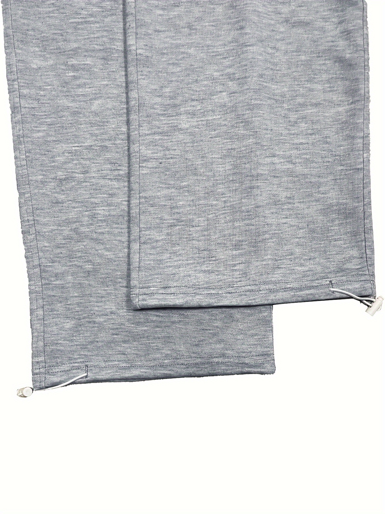 slant pockets wide leg pants casual letter print loose elastic high waist pants for fall womens clothing details 4