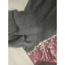 Graphic & Letter Print Hoodie, Casual Long Sleeve Kangaroo Pocket Hoodie Sweatshirt, Women's Clothing