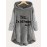 Letter Print Fuzzy Hoodie, Winter & Fall Oversized Casual Hooded Sweatshirt, Women's Clothing