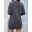 Casual Crew Neck Sweatshirt Dress, Long Sleeve With Pocket Sweatshirt Dresses , Women's Clothings
